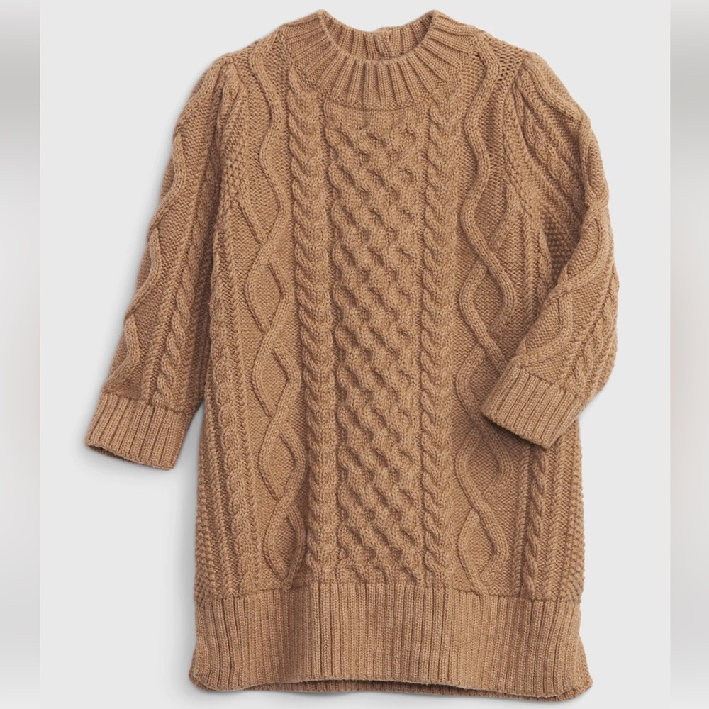 6-12 months Cable Knit Sweater Dress Baby Gap